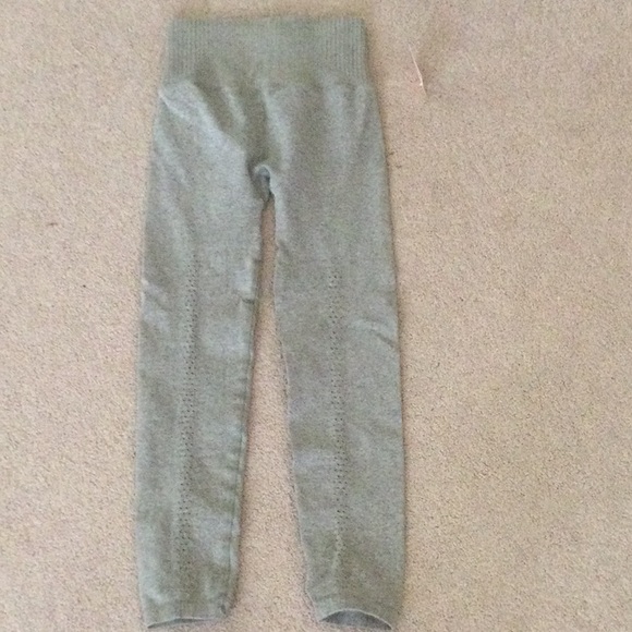 FREE PEOPLE Good Karma HIGH RISE 7/8 leggings - Heather Olive - XS/S - NWT - Picture 6 of 7